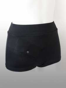 black bikini pants by anna ps for women who want to swim with diabetes